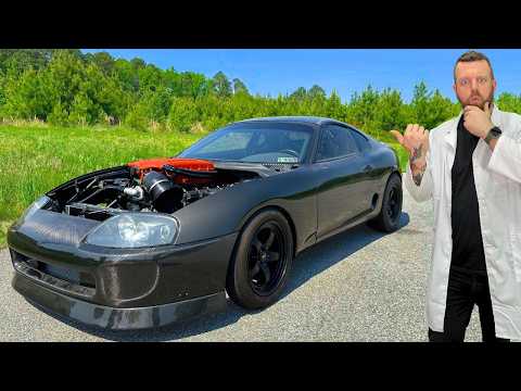We Built The World's First HELLEPHANT Swapped SUPRA! img